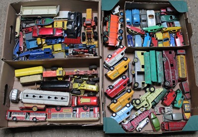 Lot 1408 - A large quantity of play worn mainly Dinky...