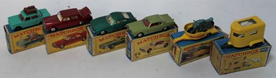 Lot 1623 - Matchbox group of 6 boxed models, including No....