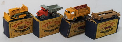 Lot 1626 - Matchbox group of 4 models all in Moko boxes...