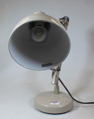 Lot 39 - A cream painted anglepoise desk lamp