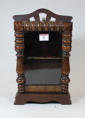 Lot 52 - A late Victorian and later adapted mahogany...
