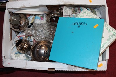 Lot 74 - Three boxes of miscellaneous items to include...