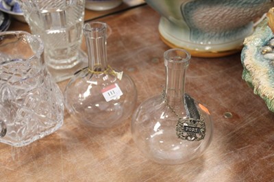 Lot 111 - A small collection of miscellaneous glassware,...