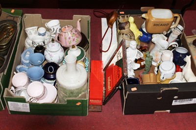 Lot 129 - Two boxes of miscellaneous items, to include a...