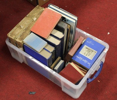 Lot 137 - A box of miscellaneous books, to include...
