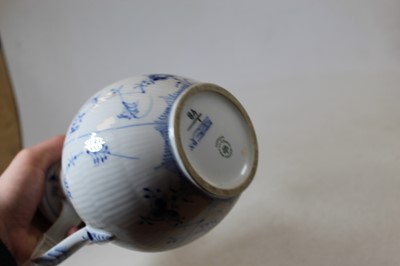 Lot 159 - A Royal Copenhagen Danish porcelain coffee pot...
