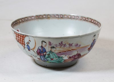 Lot 160 - An early 19th century Chinese Canton bowl, the...