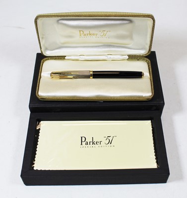 Lot 258 - A Parker '51' special edition pen, having...