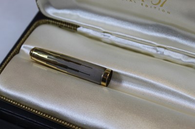 Lot 258 - A Parker '51' special edition pen, having...