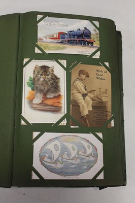 Lot 349 - A collection of early 20th century postcard...