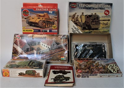Lot 1024 - A group of 5 Military kits and items which...