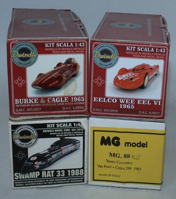 Lot 2066 - Four various boxed 1/43 scale white metal and...