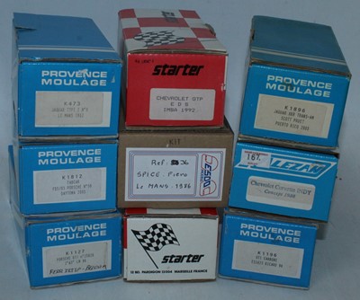 Lot 2067 - Nine various boxed as issued 1/43 scale resin...