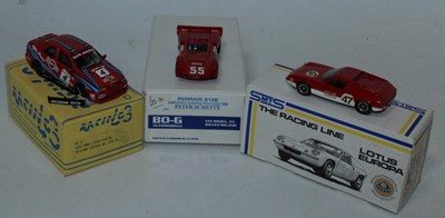 Lot 2073 - Three boxed 1/43 scale white metal and resin...