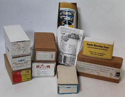 Lot 2079 - Nine various boxed as issued 1/43 scale white...