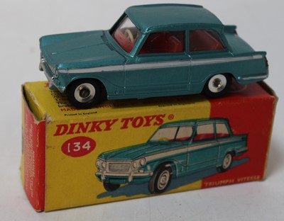 Lot 1412 - Dinky Toys, No.134 Triumph Vitesse, does have...