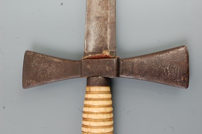 Lot 2249 - A George III sword, the 66cm single edged...