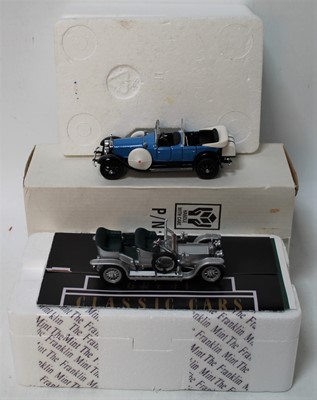 Lot 2290 - Franklin Mint smaller scale (1:43) Rolls Royce...