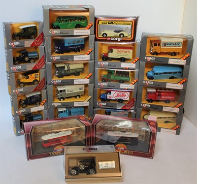 Lot 2294 - Corgi large group of 22 "Corgi Classic" models,...