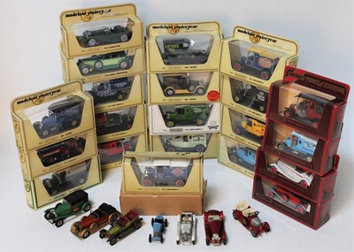 Lot 1636 - Matchbox group of 21 Models of Yesteryear in...