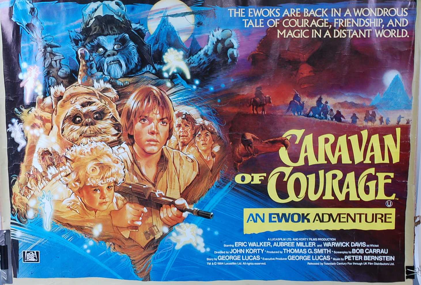 Lot 524 - Caravan Of Courage: An Ewok Adventure, 1984 UK...