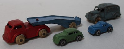 Lot 821 - Barclay/Tootsietoy group of models unboxed,...