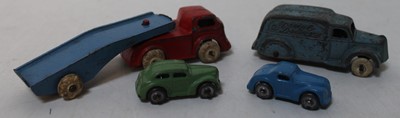 Lot 821 - Barclay/Tootsietoy group of models unboxed,...