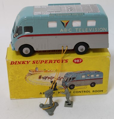 Lot 1421 - Dinky Toys, 987 boxed A.B.C Mobile Control van...