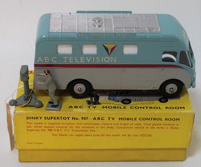 Lot 1421 - Dinky Toys, 987 boxed A.B.C Mobile Control van...