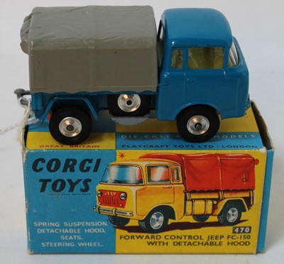 Lot 1235 - Corgi Toys boxed 470 Forward Control Jeep with...