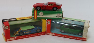 Lot 1806 - Group of 3 items to include a Solido Matra...