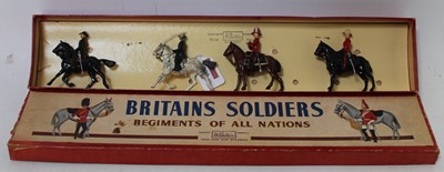 Lot 709 - A Britains set No. 201 General Staff Officers...