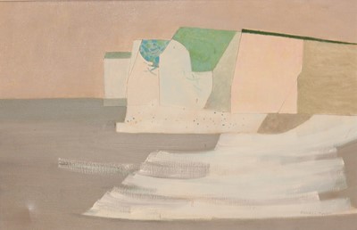 Lot 310 - Rowell Tyson (b.1926) - Cliffs at the...