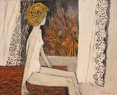 Lot 308 - John O'Connor (1913-2004) - Girl at the...