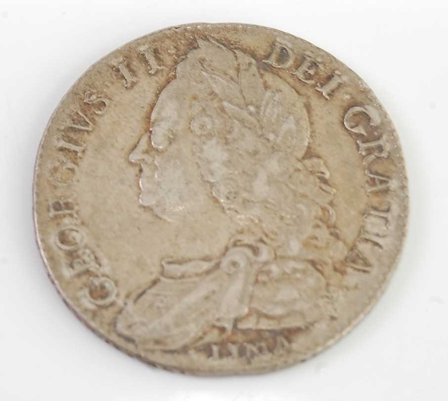 Lot 2097 - Great Britain, 1746 half crown, George II bust...