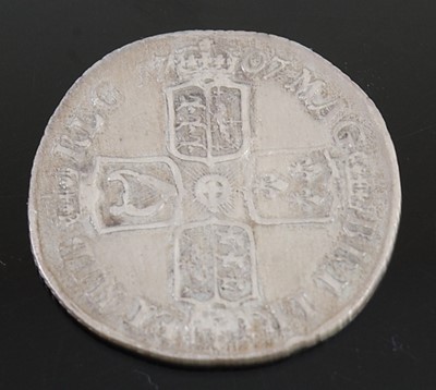 Lot 2100 - Great Britain, 1707 shilling, Queen Anne 2nd...