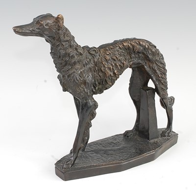 Lot 1269 - After Pierre Jules Mene - Bronze hound, in...