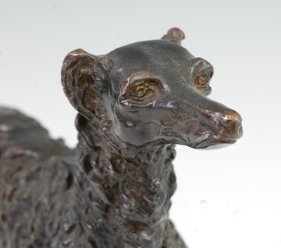 Lot 1269 - After Pierre Jules Mene - Bronze hound, in...