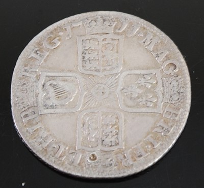Lot 2102 - Great Britain, 1711 shilling, Queen Anne 4th...