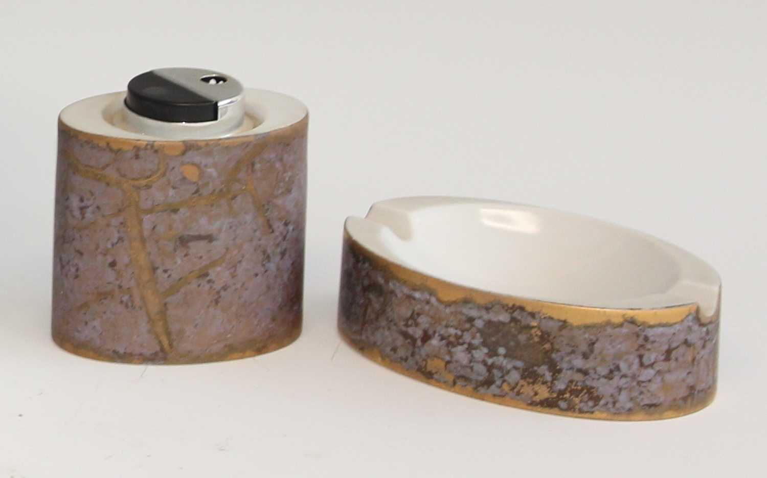 Lot 42 - A Rosenthal studio-line ceramic table lighter...