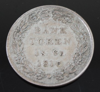 Lot 2155 - Great Britain, 1815 1s 6d bank token, George...