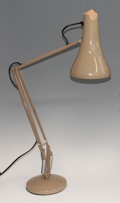 Lot 177 - Herbert Terry - a russet painted anglepoise...