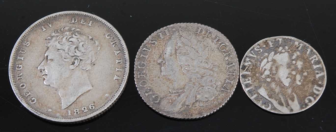 Lot 2110 - Great Britain, 1689 Maundy threepence, William...