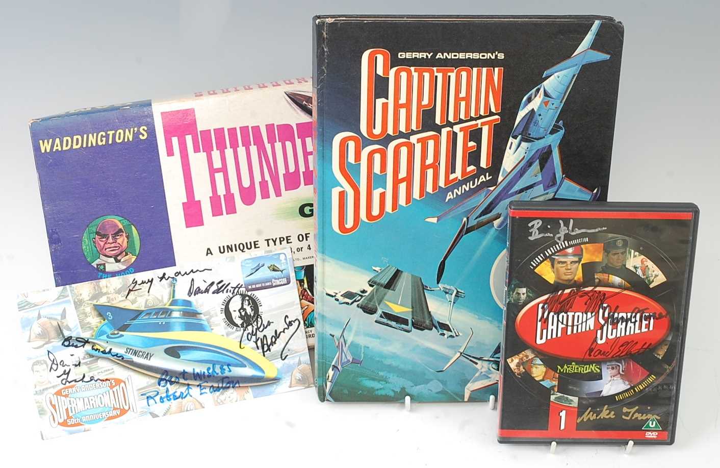 Lot 546 - Gerry Anderson's Captain Scarlet 1967 Annual,...