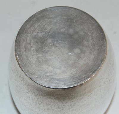 Lot 147 - A contemporary Continental white metal (tests...