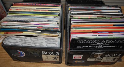 Lot 657 - A large collection of 12" vinyl, mainly being...