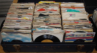 Lot 659 - A large collection of assorted 7" singles,...