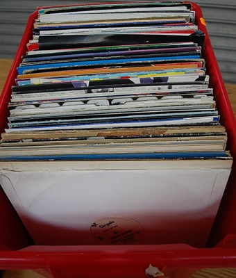 Lot 663 - A collection of assorted 12" vinyl, albums and...