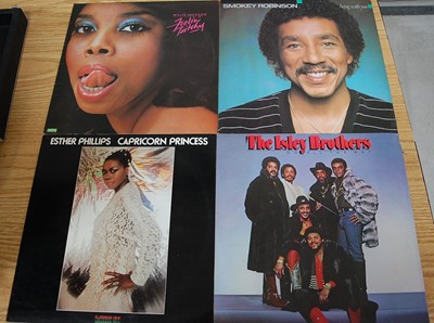 Lot 666 - A large collection of assorted 12" vinyl,...