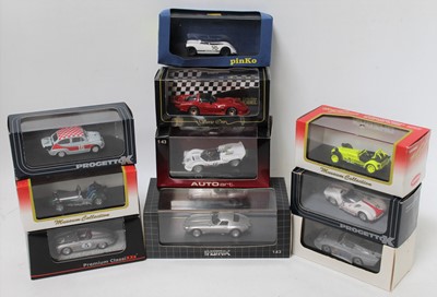 Lot 2091 - Ten various boxed 1/43 scale diecast and resin...